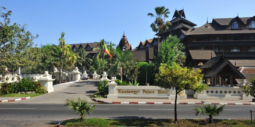 Kandawgyi Palace Hotel in Yangon, Myanmar
