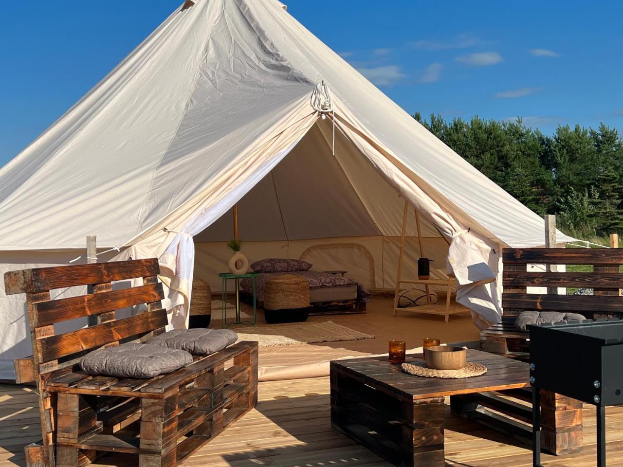 Glamping Rusne - carbon neutral hotel in Unknown City
