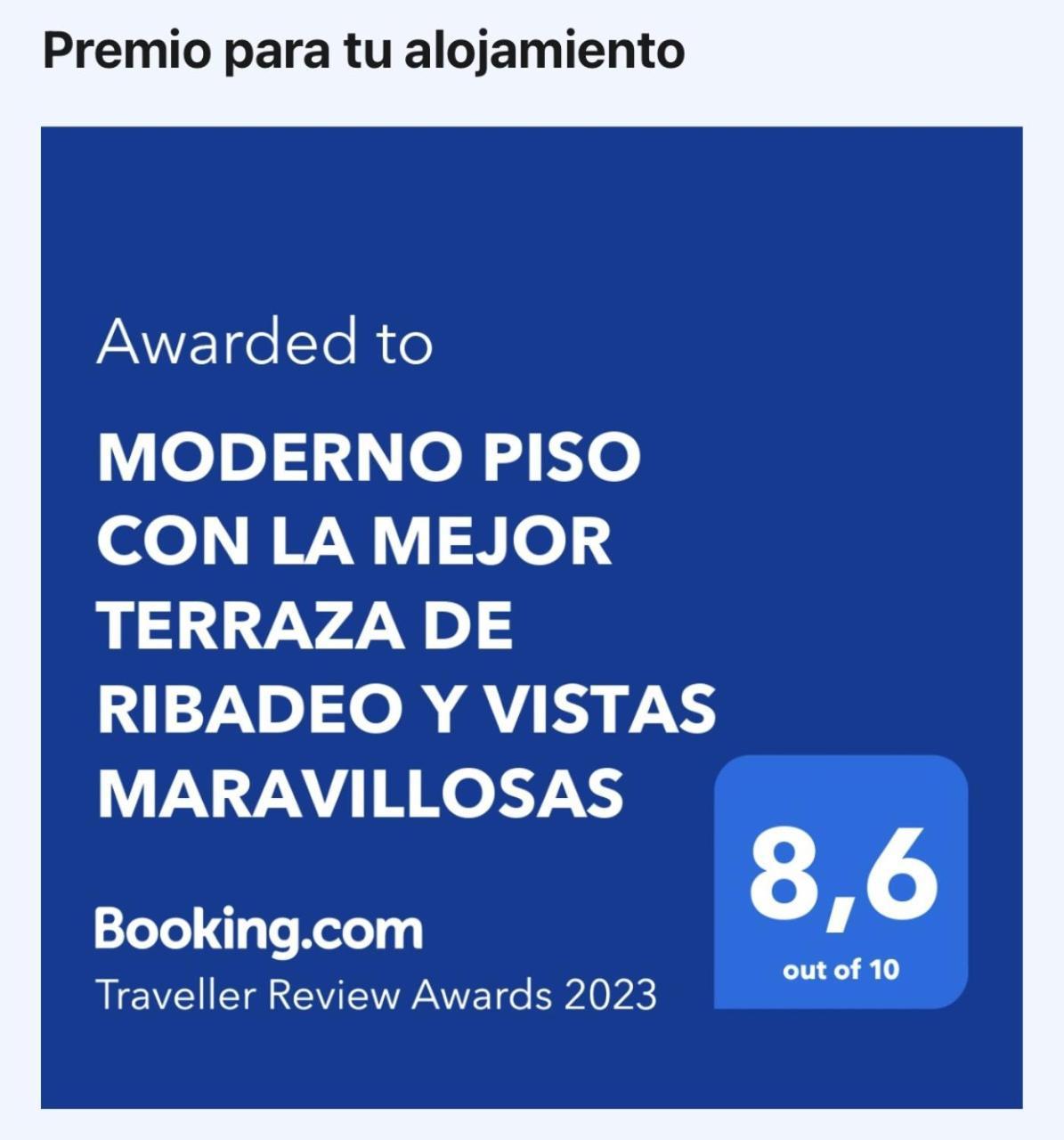 Moderno Piso Con La Mejor Terraza De Ribadeo Y Vistas Maravillosas in Ribadeo, Spain