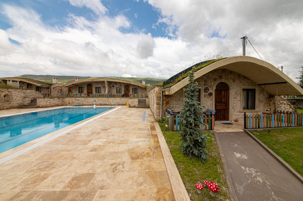 Cappadocia Hillside Houses in Uerguep, Turkey