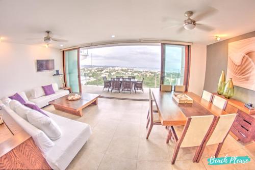 Alamar Oceanview Condos with Beach Club Resort Access in Cruz De Huanacaxtle, Mexico