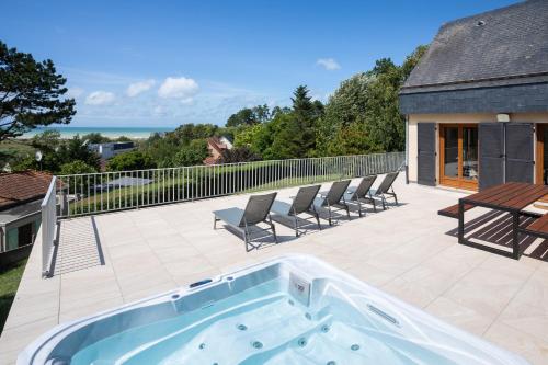 La Villa Maxine vue mer et spa — 4-Star Luxury Hotel in Criel-Sur-Mer, France