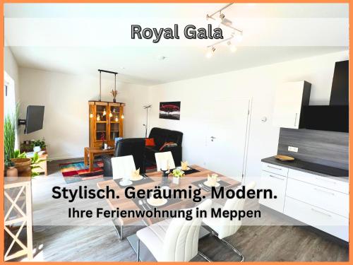 Ferienhaus Royal Gala Meppen Ebenerdig Carport Terrasse Neubau Netflix Free Wifi 2 Schlafzimmer Kuche Gastewc — Meppen