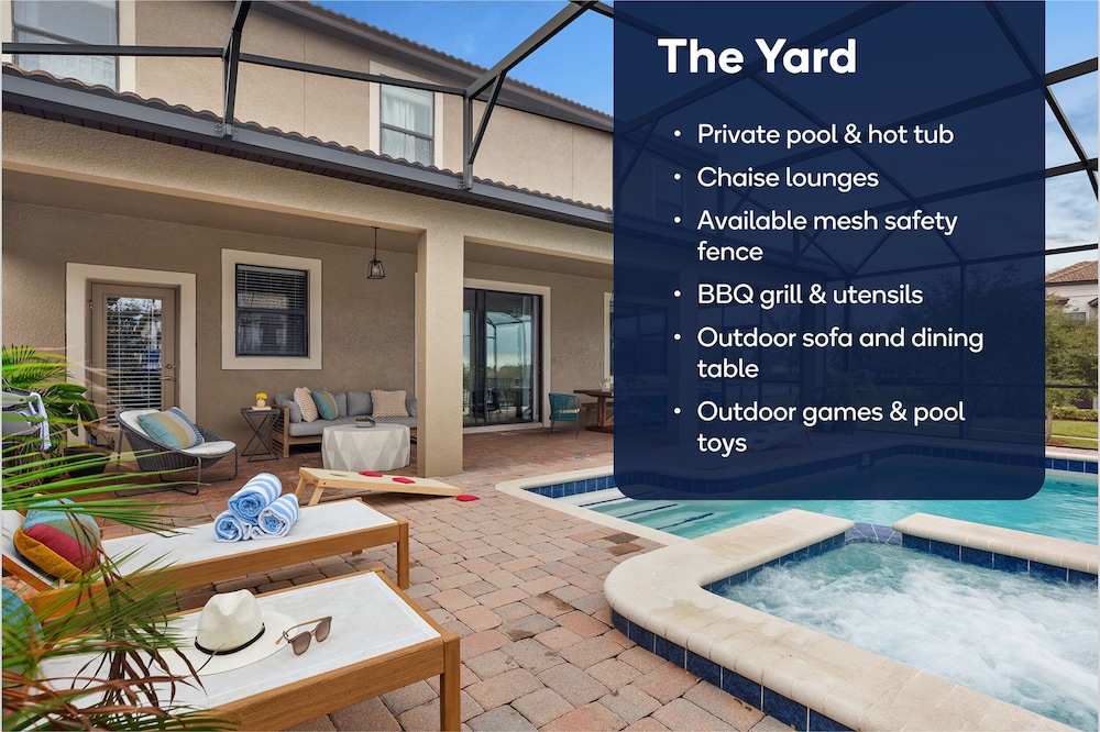 Orlando Resort Retreat Fun filled Family Haven 5 Bedroom Home - photo 35