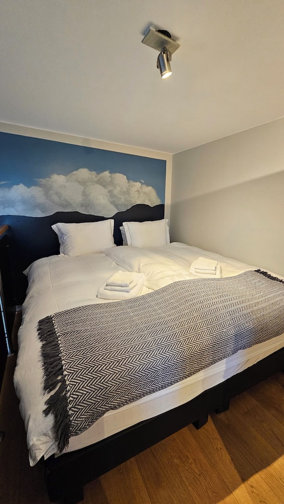 Aurora Sky in Unknown City, Iceland