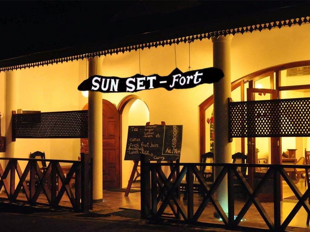 Sunset Fort Galle in Galle, Sri Lanka