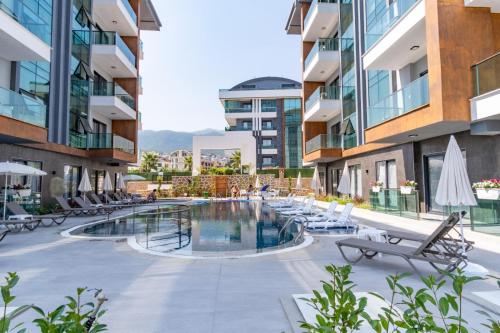 Silece garden suite üç yatak odalı daire — 4-Star Luxury Hotel in Alanya, Turkey