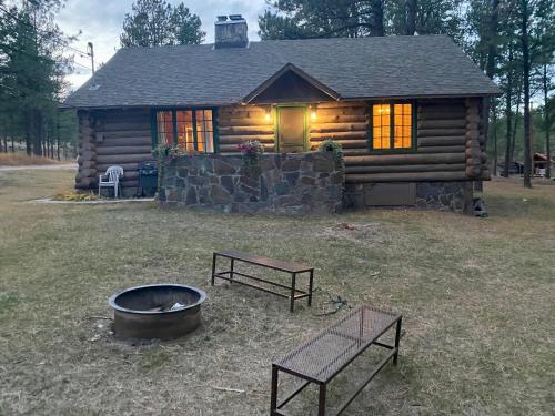 Historic Log Cabin #14 at Horse Creek Resort - photo 2