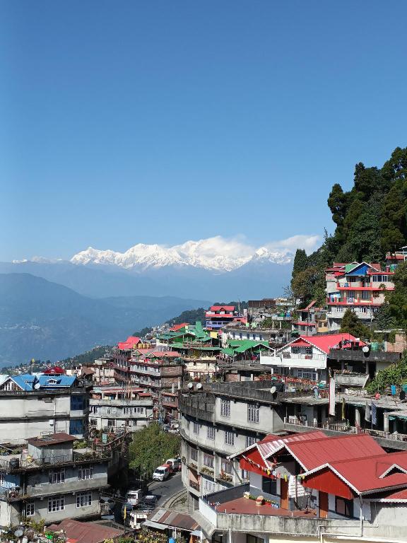 The Guiding Monk in Darjiling, India