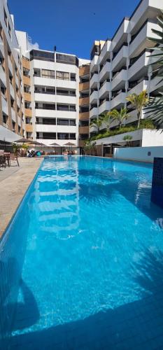 Gold flat praia de cabo branco in Joao Pessoa, Brasil