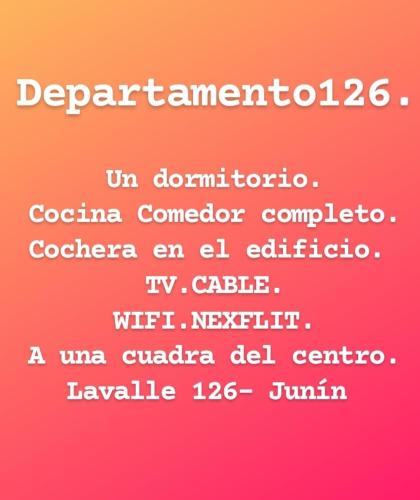 Departamento126 — 4-Star Luxury Hotel in Junin, Argentina