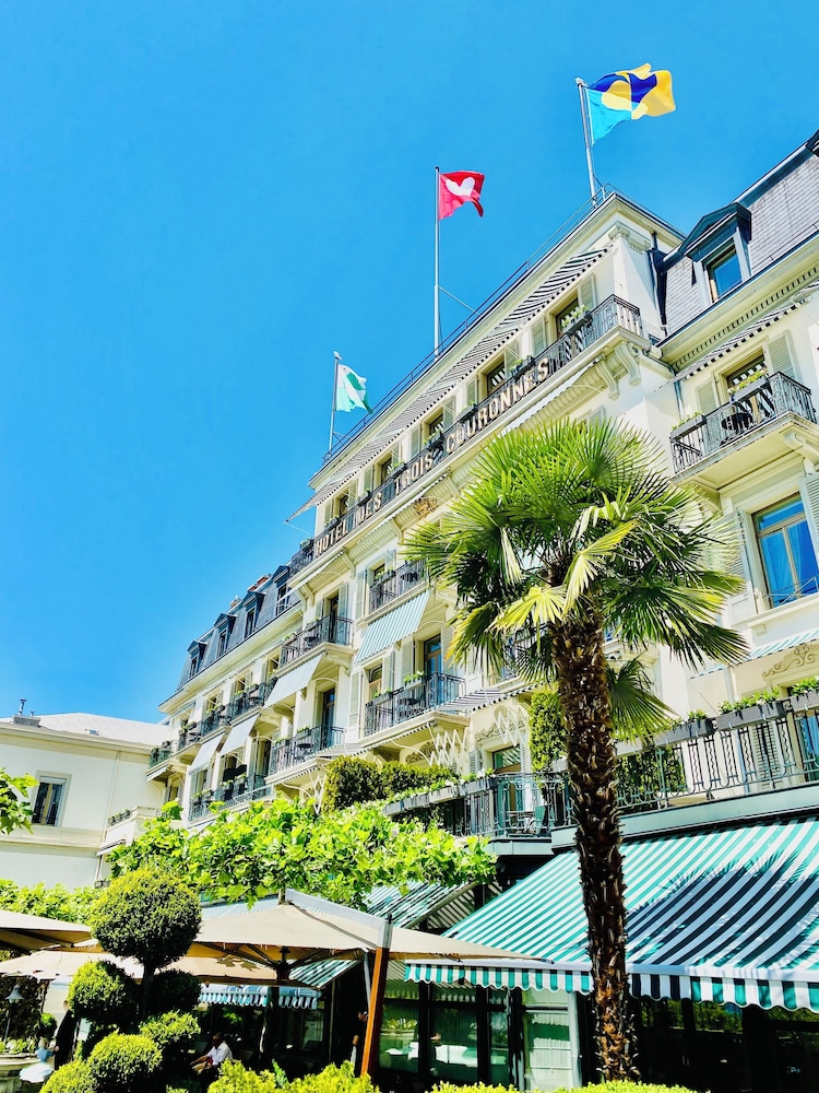 Hotel Des Trois Couronnes in Vevey, Switzerland