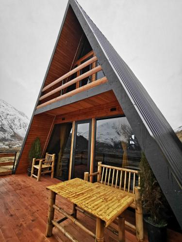 Arsha View in Step'antsminda, Georgia