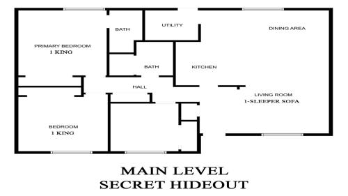 Secret Hideout - carbon neutral hotel in Sevierville