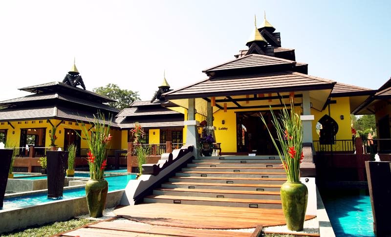 Onsen in Mae On, Thailand