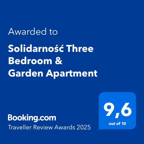 Solidarność Three Bedrooms & Garden Apartment — 4-Star Luxury Hotel in Gdansk, Poland