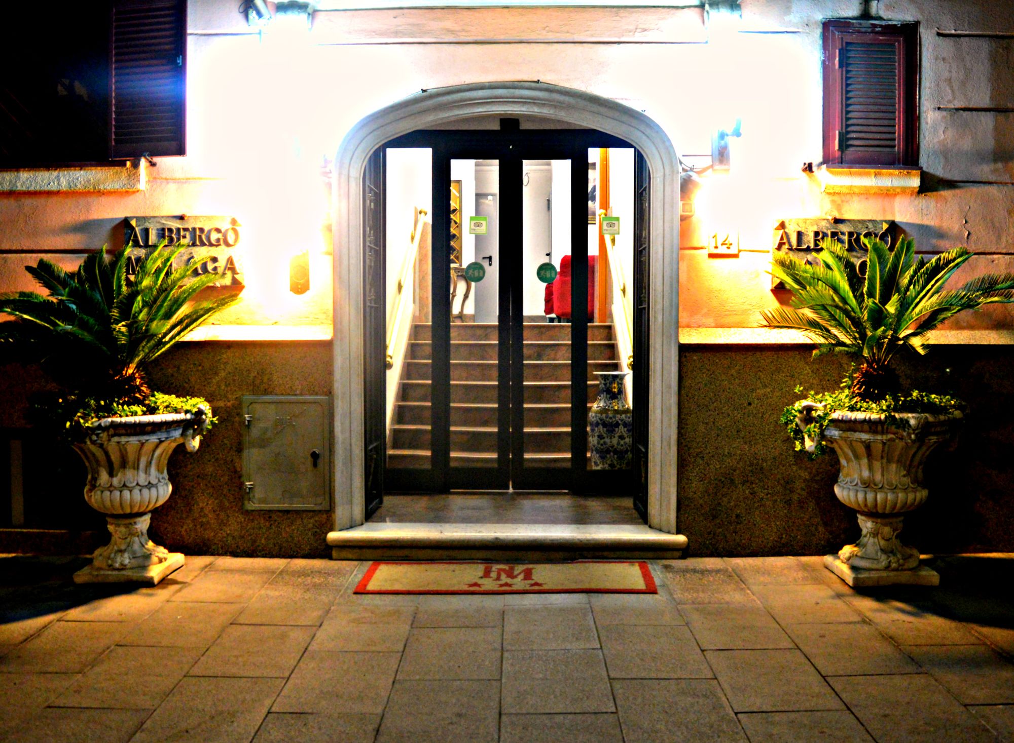 Hotel Malaga - carbon neutral hotel in Rome