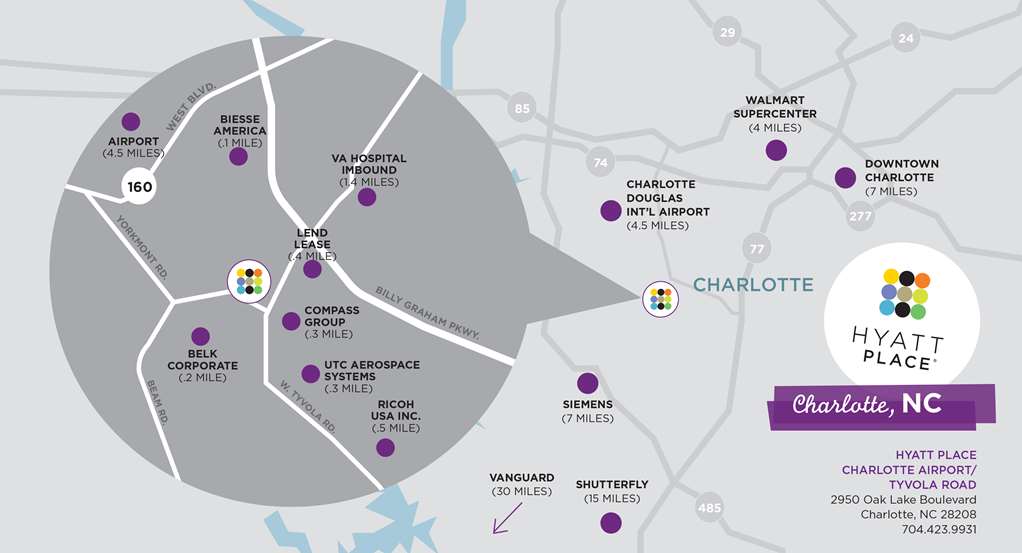 Hyatt Place Charlotte Airport Billy Graham Parkway - photo 3