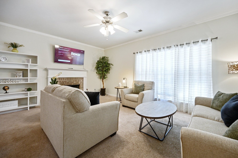 Spacious Serene 3br Near Lakepoint Dt Acworth — Acworth