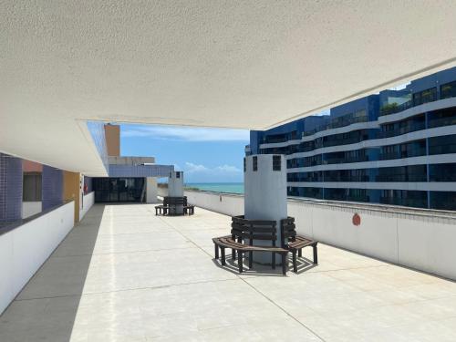 Apart na Pajuçara em frente as piscinas naturais — 4-Star Luxury Hotel in Maceio, Brasil