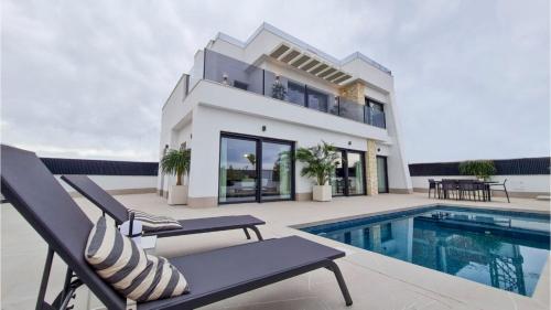 Luxury Villa Almendro 15 with Private Heated Pool at Santa Rosalia Resort by Premium Spain Properties in Torre-Pacheco, Spain
