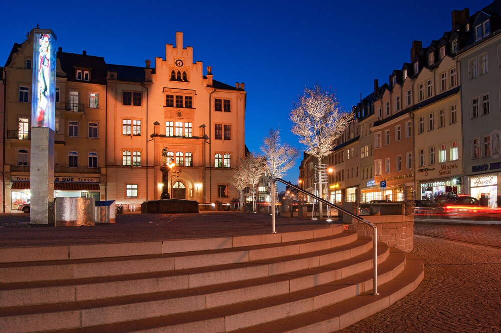 Hotel Front - Evening/Night