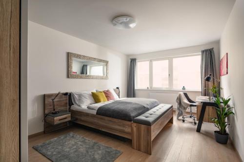 Prague Days Apartment with Balcony and Parking in Trendy New Residential Area in Karlín — 4-Star Luxury Hotel in Prague, Czech Republic