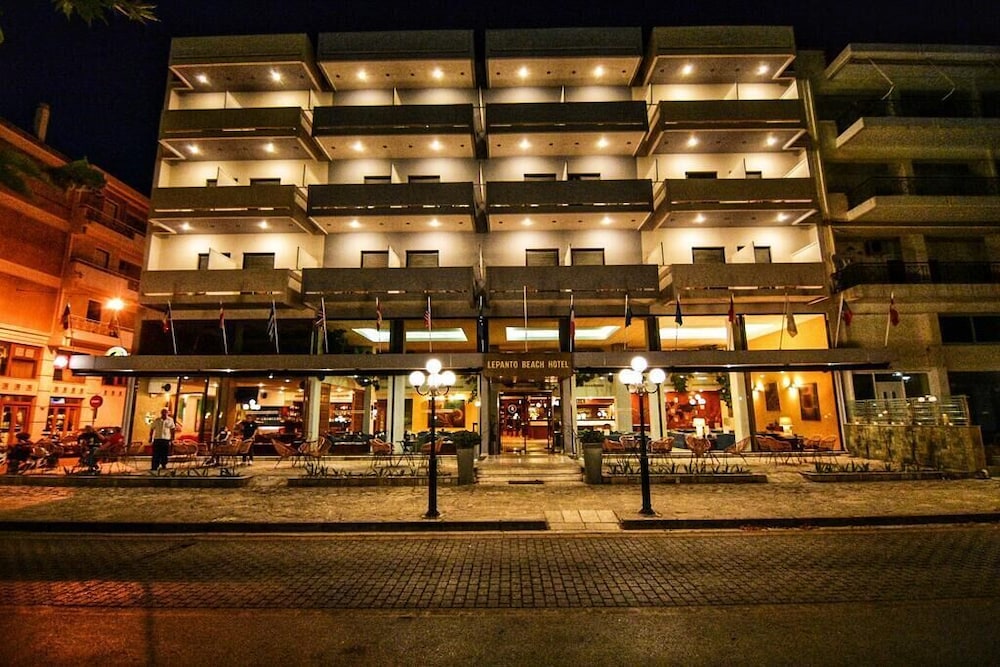 Lepanto Beach in Nafpaktos, Greece