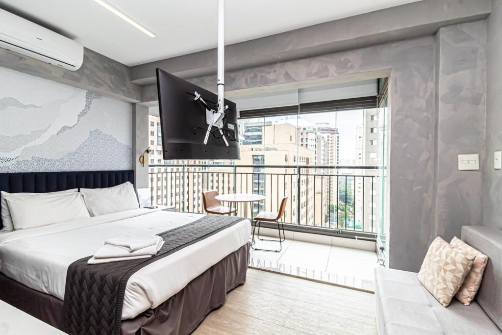 Studio Com Otima Localizacao Em Moema — 4-Star Luxury Hotel in Sao Paulo, Brasil