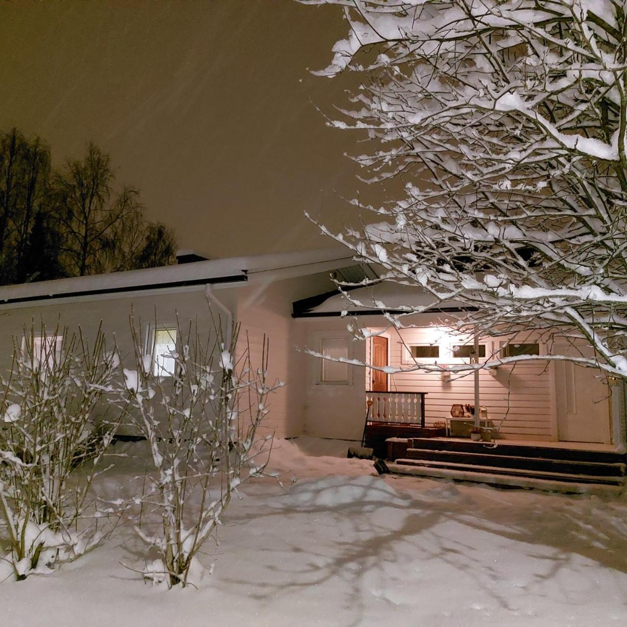 Blue River in Rovaniemi, Finland