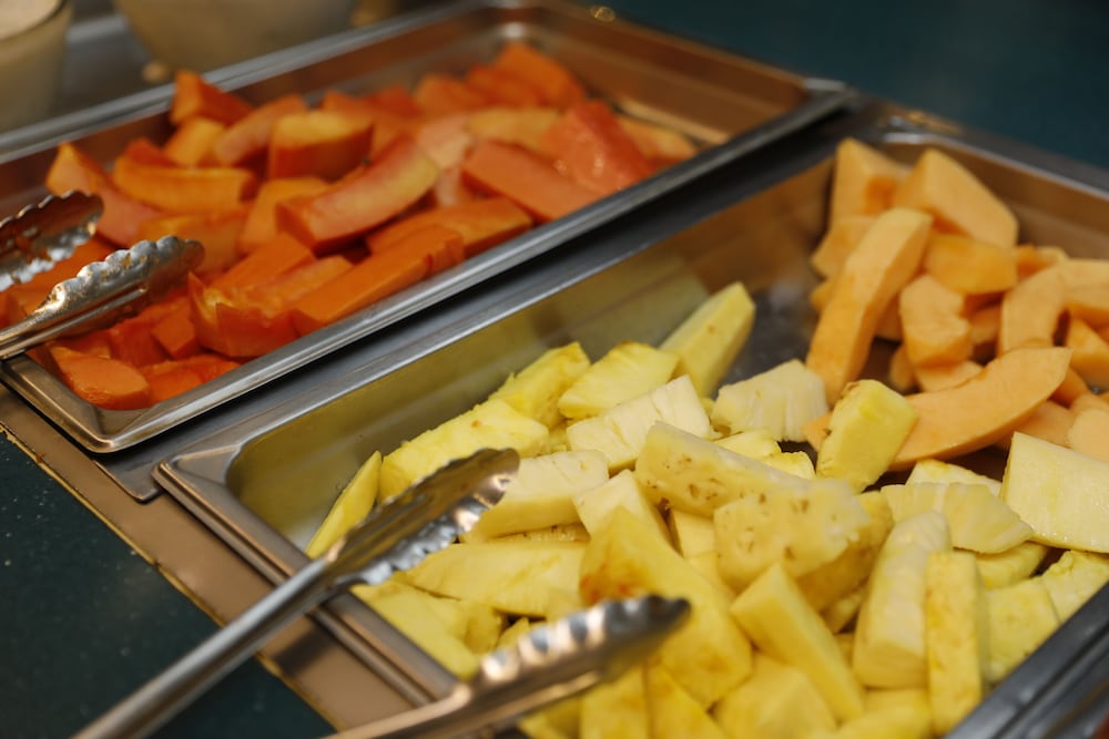 Breakfast buffet