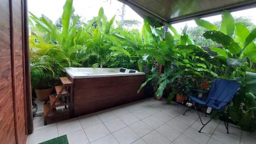 White Passiflora Private Jacuzzi in Fortuna, Costa Rica