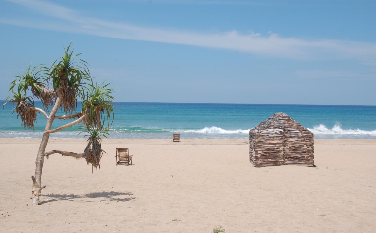 Amanta Beach in Trincomalee, Sri Lanka