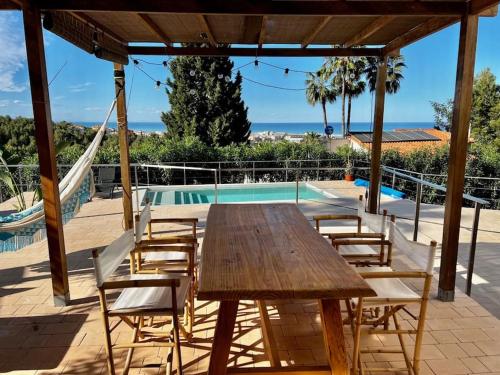 House with swimming pool and amazing sea and mountain views in MontgA3 Denia — 4-Star Luxury Hotel in Denia, Spain