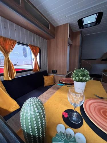 Caravan in the Cappadocia Valley in Unknown City, Turkey