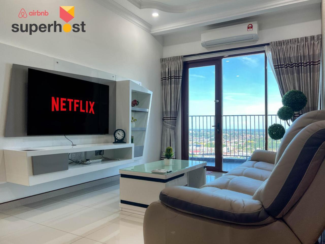 Taiping City View 3BR Condo near Lake Garden with Sunset View & Swimming Pool Free Netflix WiFi — 4-Star Luxury Hotel in Taiping, Malaysia