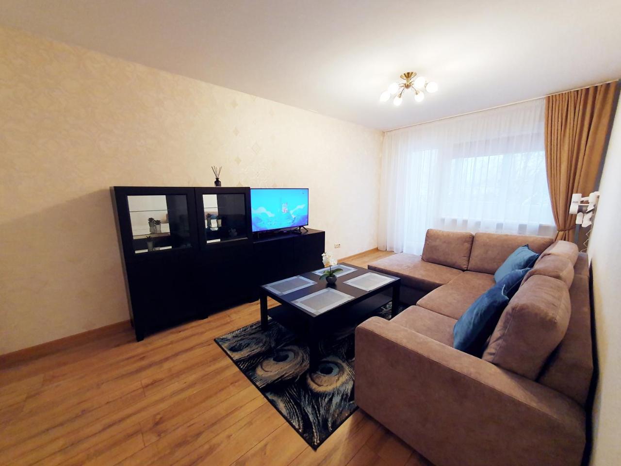 Dainai 1 Bedroom apartament. — 4-Star Luxury Hotel in Siauliai, Lithuania