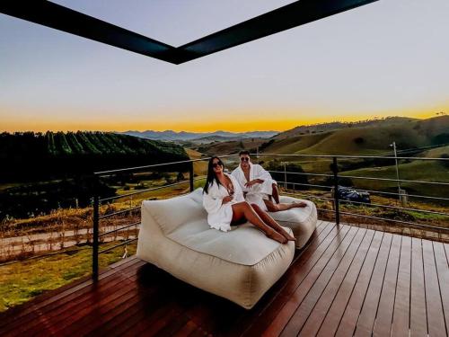 Solarium Mantiqueira 2 Cinema e vistas incríveis in Itanhandu, Brasil