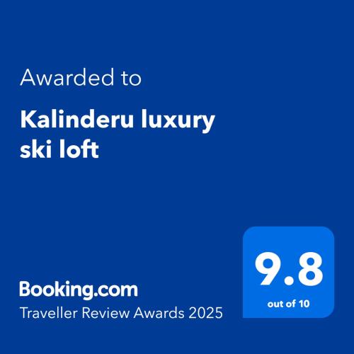 Kalinderu luxury ski loft — 4-Star Luxury Hotel in Busteni, Romania