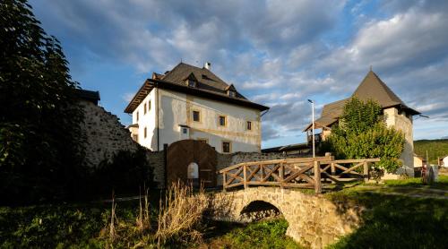 Vodný hrad Hronsek in Banska Bystrica, Slovakia
