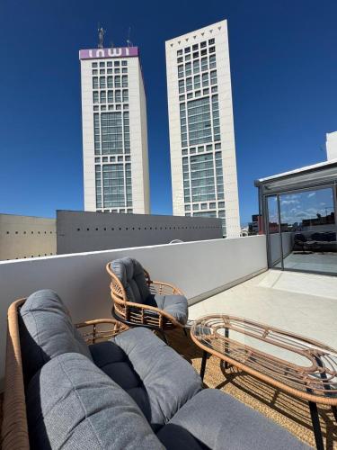 Stylish loft with view and terrace Maarif Gauthier — 4-Star Luxury Hotel in Casablanca, Morocco