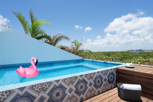 SunsetviewPH PrivPool Near Beach&Town Rooftop 50mb — 4-Star Luxury Hotel in Tulum, Mexico
