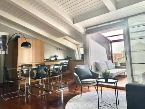 Penthouse with Patio & 2 Baths 10 Min to Duomo — 4-Star Luxury Hotel in Milan, Italy