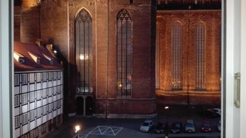 Apartment in Old Town view of Mariacki Church — 4-Star Luxury Hotel in Gdansk, Poland
