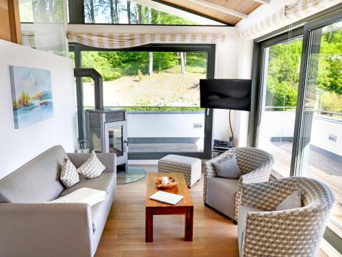 Villa Paula in Sellin Penthouse mit Kamin und Dachterrasse — 4-Star Luxury Hotel in Ostseebad Sellin, Germany