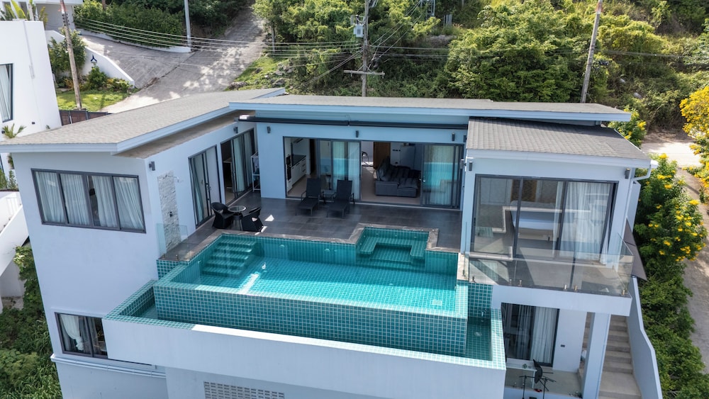 Seaview Hillside 3BR Infinity Pool V254 - last minute hotel in Koh Samui