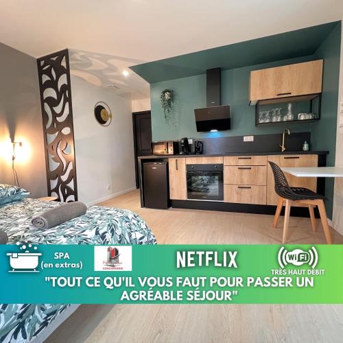 La Feuilleraie N2 Standingappart Wifi Proche Ville — hotel in Fontenay-Le-Comte