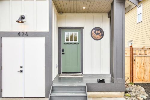 Dogs And Driftwood in Ocean Shores, United States