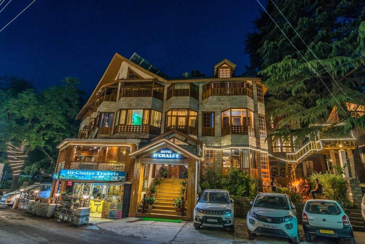 Hotel D'Chalet - carbon neutral hotel in Manali