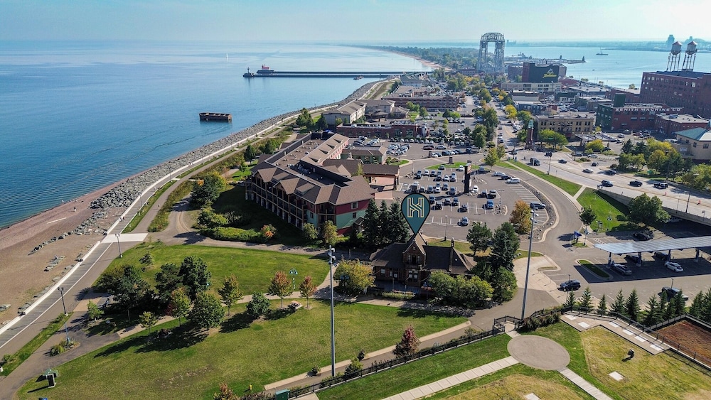 Endion Station Inn Hotel Next to Lake Superior in Duluth, United States